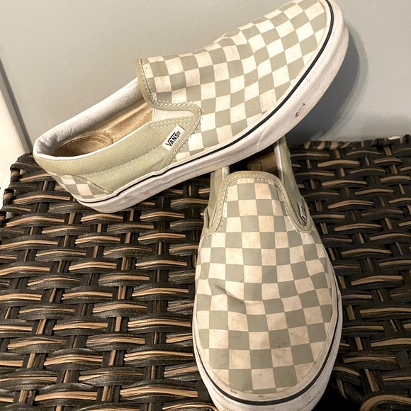 Vans Shoes Womens Sage Green Vans Poshmark